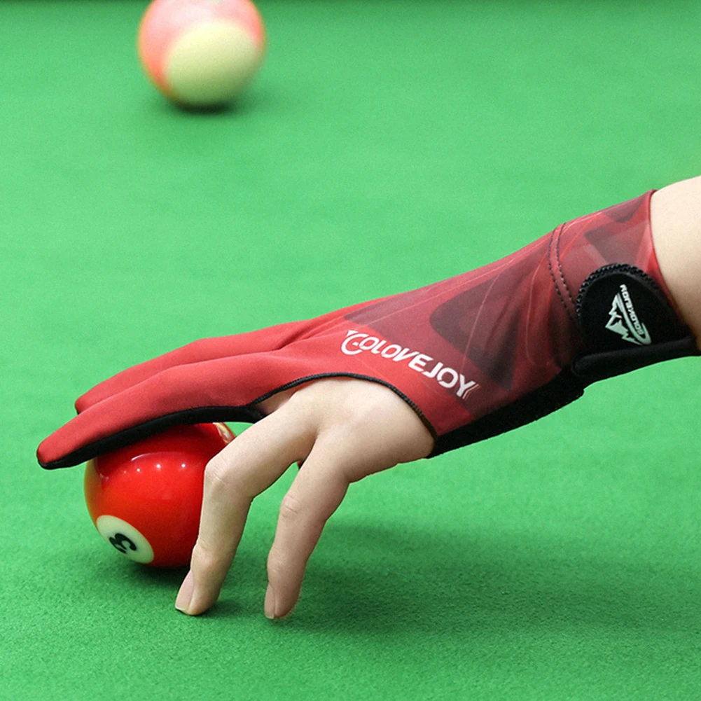 

Full-Finger Billiards Gloves Non-Slip Snooker Sport Glove Left/Right Hand Universal Billiard Sports Accessories