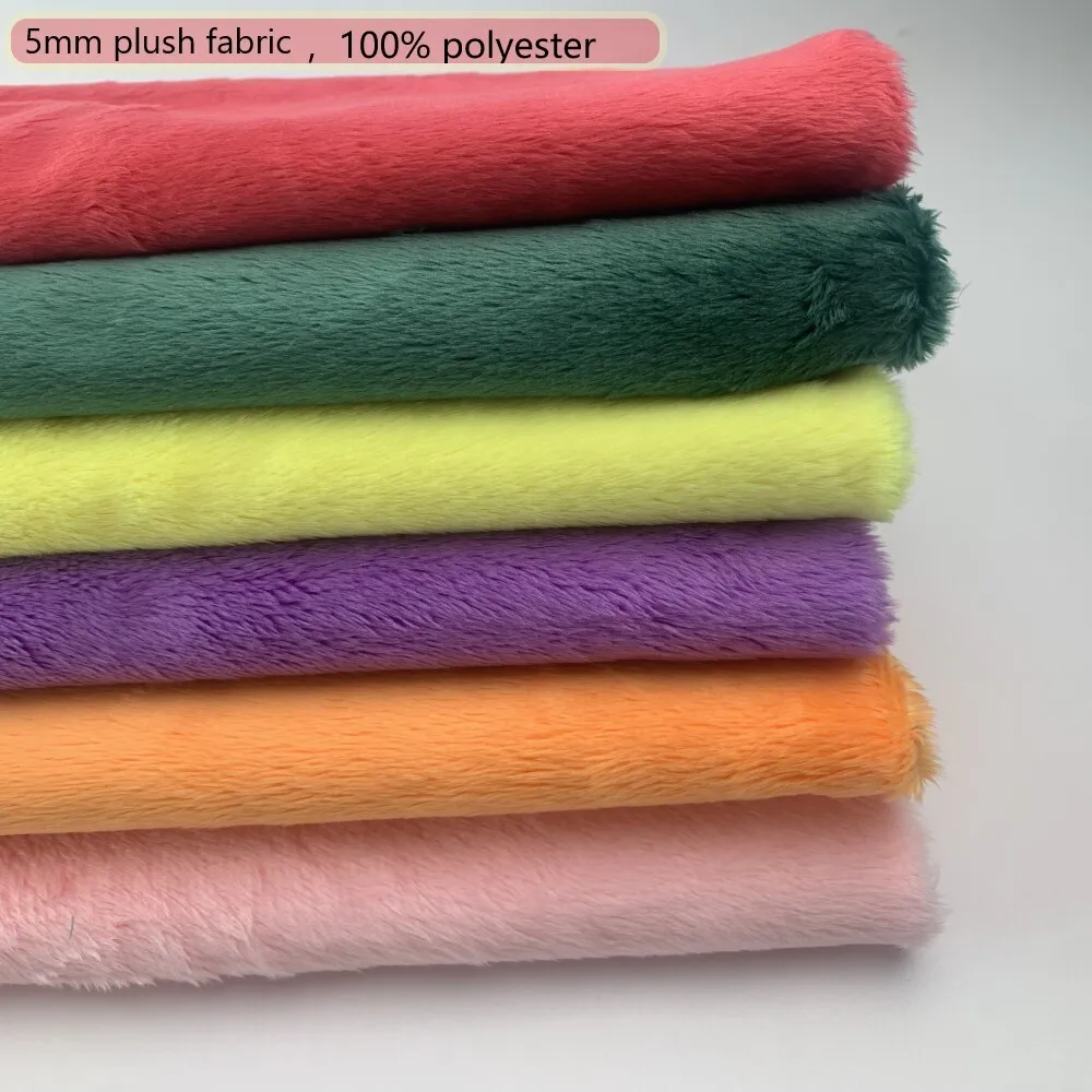 

ZYFMPTEX Mink Ultra Soft Plush Sewing Fabric 150x50cm Artificial Fur Fabric DIY Cotton Doll Hair Handmade Fashion ClothingFabric