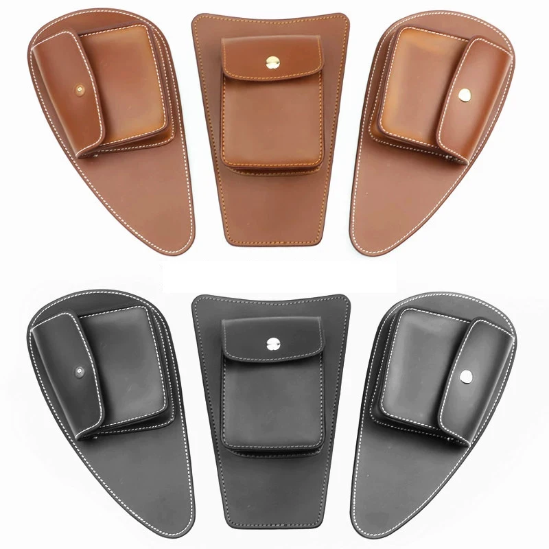 

New Motorcycle Non-slip Side Fuel Tank Stickers Waterproof Pad Retro High-quality Leather Sticker Car body Decoration Stickers