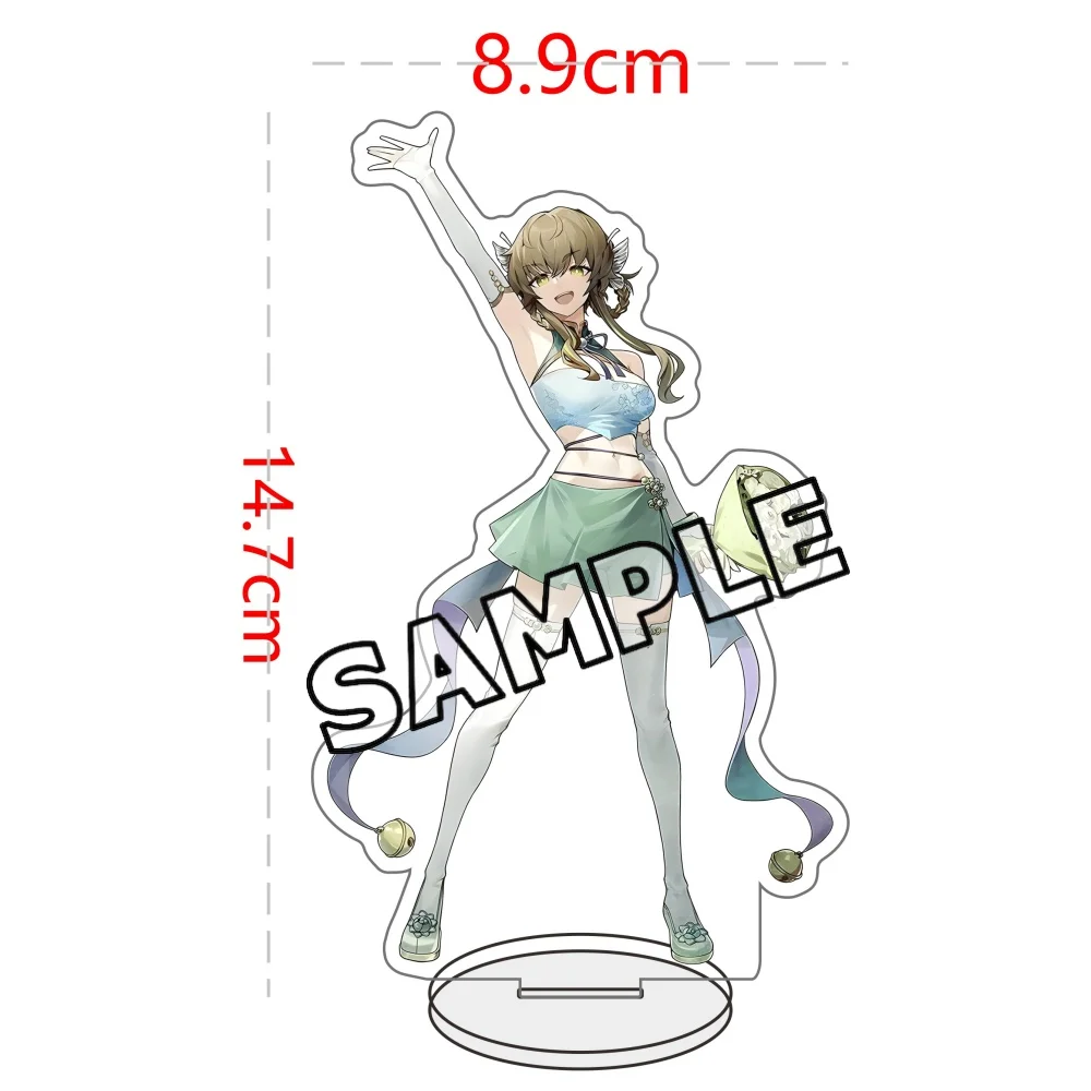 Anime Steins; Gate 15CM Acrylic Stand keychain Rintaro Okabe Anime Figure cute Desktop Ornament holiday gift