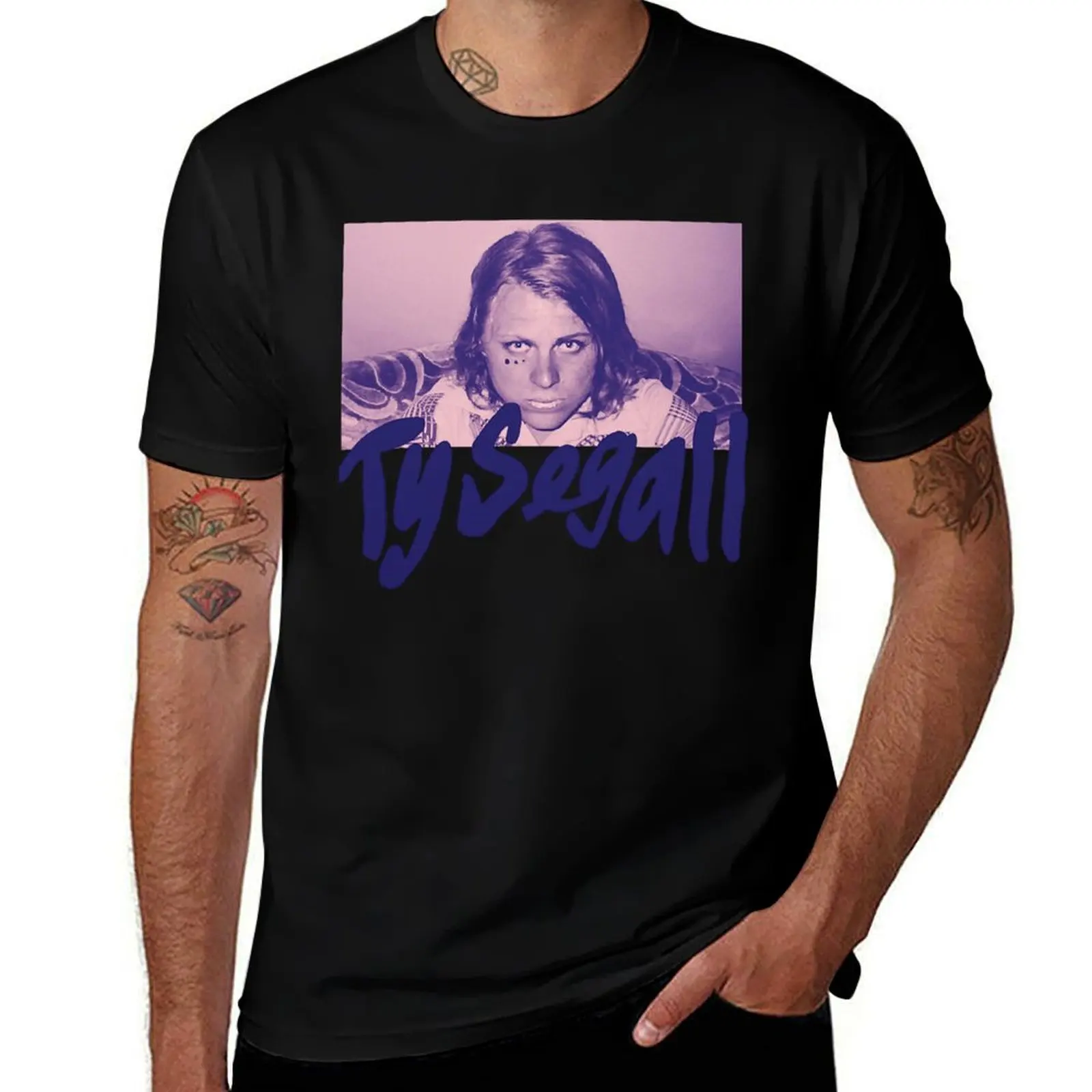 

Beautiful Model Animal Light Blue Ty Segall Music Vintage Retro T-Shirt oversized graphic tee plain new edition Men's clothing