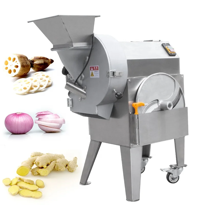 

industrial vegetable cutting machine automatic vegetable carrot potato cucumber onion cutting machine vegetable cutter