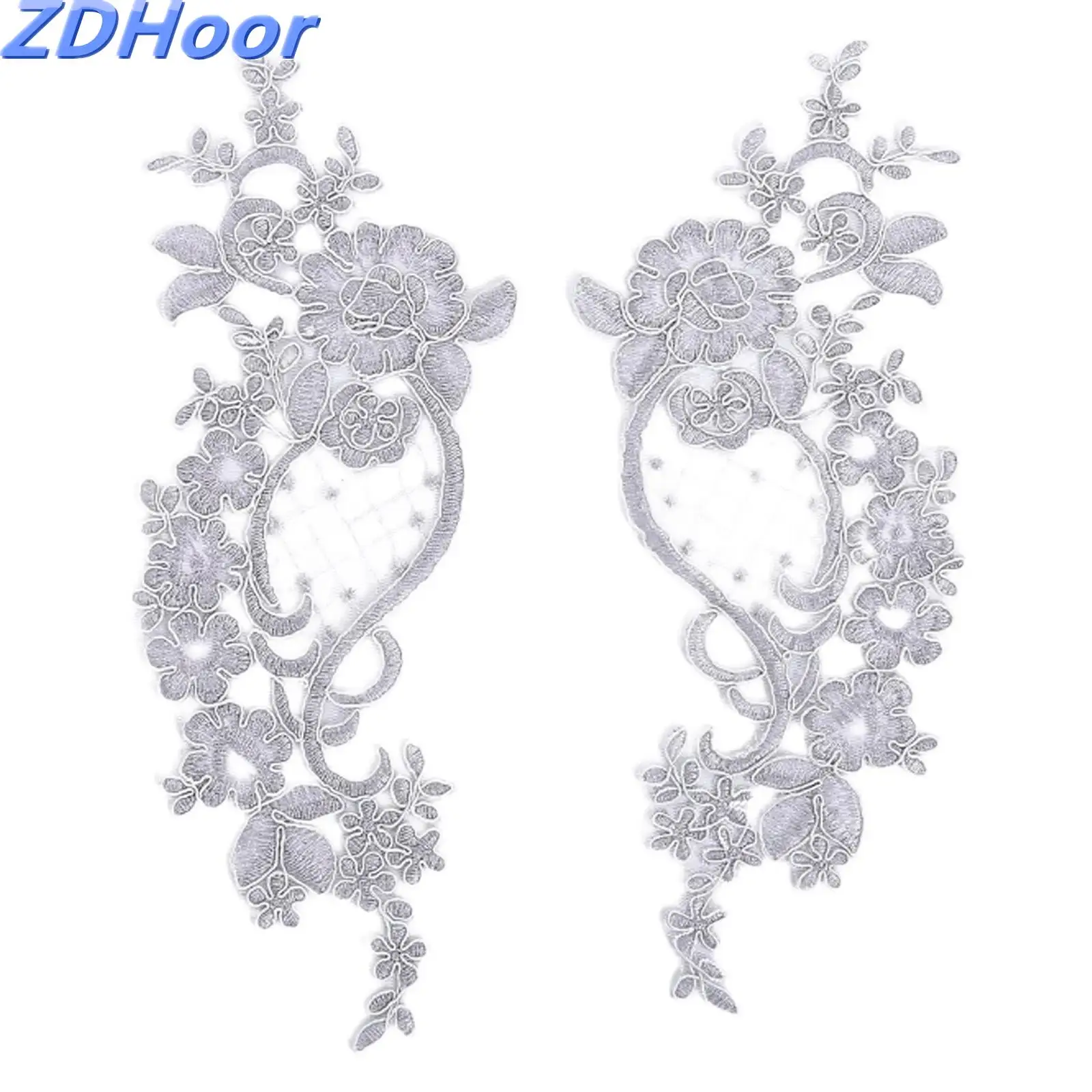 

Вышитые кружевные аппликации и нашивки: цветочные кружева для шитья одежды, аксессуаров, платьев, костюмов