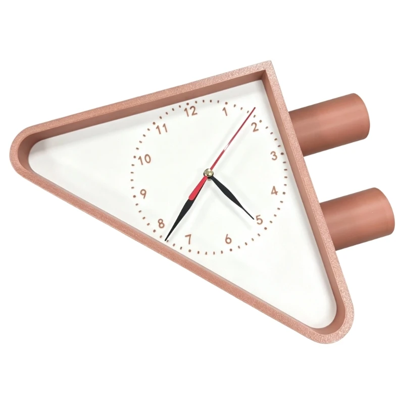 Dekorative seitlich montierte Wanduhr, doppelseitige Vintage-inspirierte Zeitanzeige für Durchgänge, Bars und Cafés H8WE – Detail 1