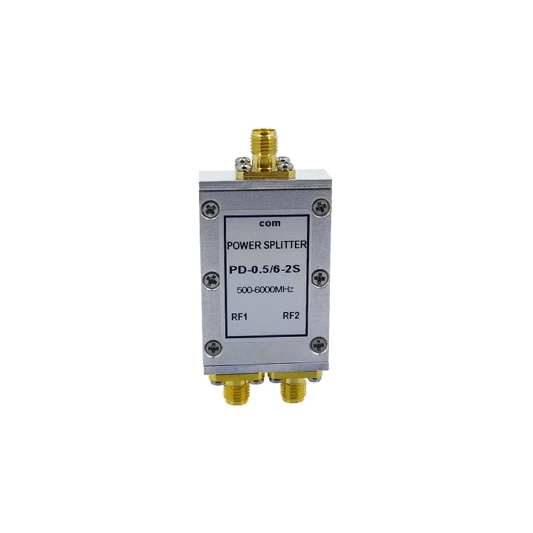 500M-6G RF Power Divider, WIFI, SMA 1/2 High-frequency 2 Power Divider, Splitter Split