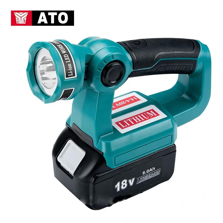 ATO Portable LED Warning Spot Light Work Lamp Flashlight Torch Spotlight