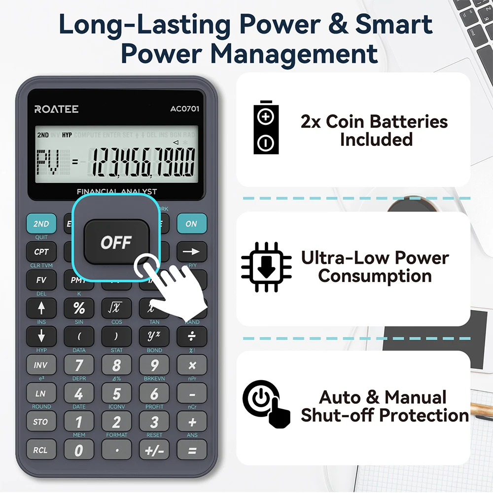 Financial Calculator Business Analyst Master Cash Flow Amortization & Break-Even Perfect for Real Estate Banking Accounting