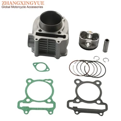 Scooter 62.5mm Big Bore Cylinder Kit For Sym CRUISYM 180 XS175T-2 ST175 Fiddle 200 III Symphony ST 200i 200cc  4 Stroke