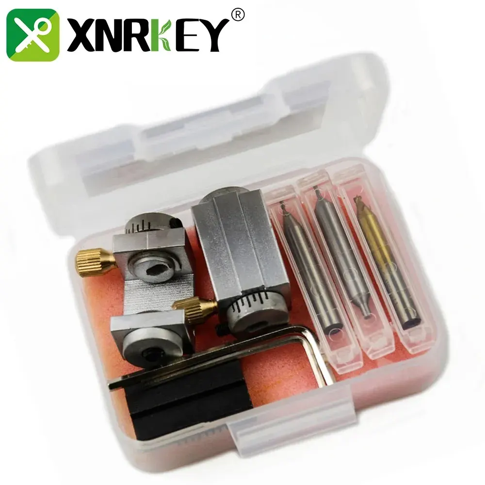 

XNRKEY Car Key Cutting Machine Fixture Ford Key Clamp for Ford Mondeo Jaguar Duplicating Copy Machine Accessories Locksmith Tool