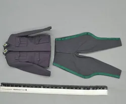 1/6 DID EC888801  Finland Captain General Dress Uniform Coat Pant Model For 12inch Male Action Figure Collect