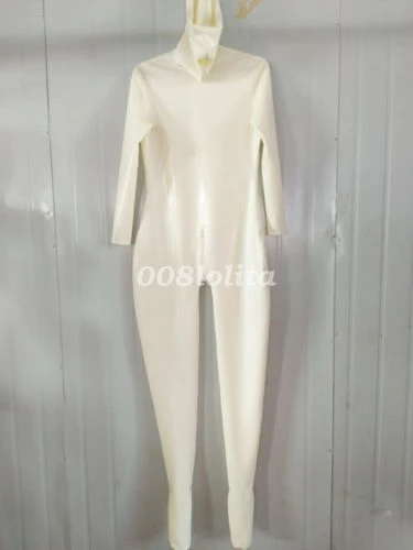 

Latex Rubber Gummi All-body Suit Bodysuit Racing Suits Catsuit Size Party S-XXL