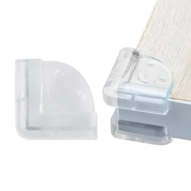 2 Pcs Table Corner Protector Baby Safety Edge Protection Kids Anticollision Guards Soft Transparent Protector For Kids Proofing