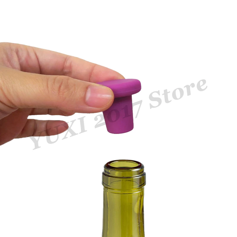 1-10PCS 14 Types Of Silicone Bottle Stoppers For Food Leak Proof Sealing Freshness Preservation And Universal Use For Home Bars