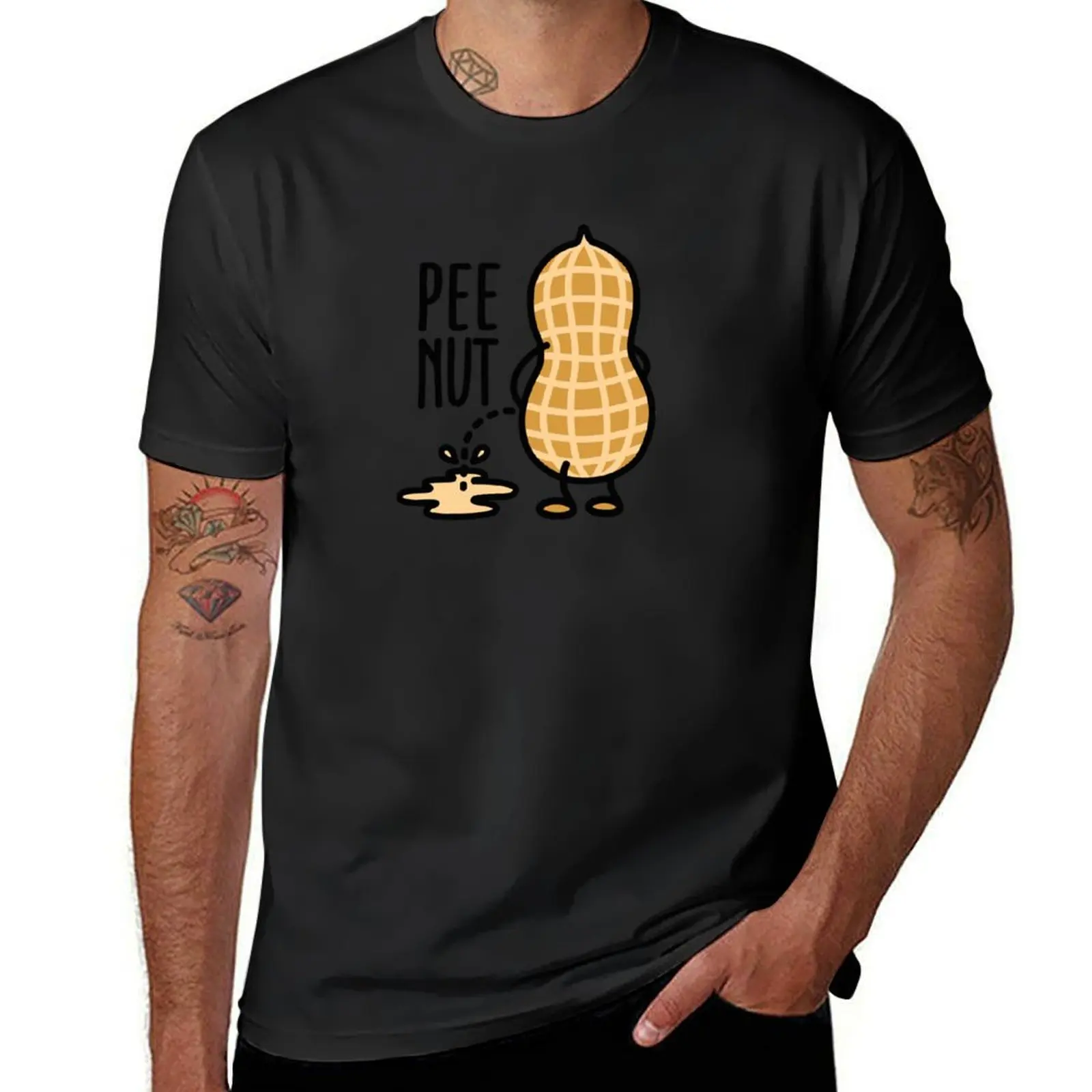Pee-nut peenut peanut T-Shirt plain cute clothes graphics customs mens graphic t-shirts