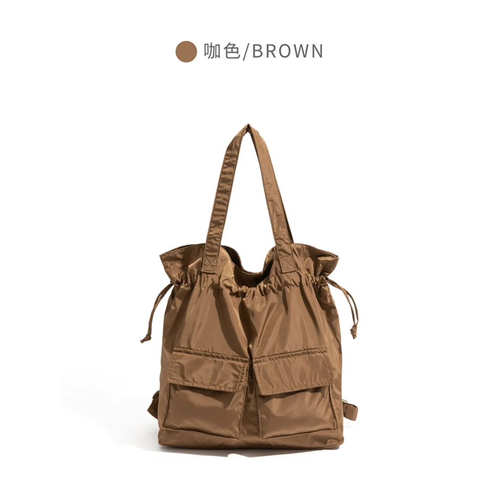 حقيبة قماش نايلون يابانية متخصصة، حقيبة كتف مفردة جديدة راقية لعام 2025، حقيبة الأم ذات سعة كبيرة، حقيبة ظهر كاجوال متعددة الاستخدامات