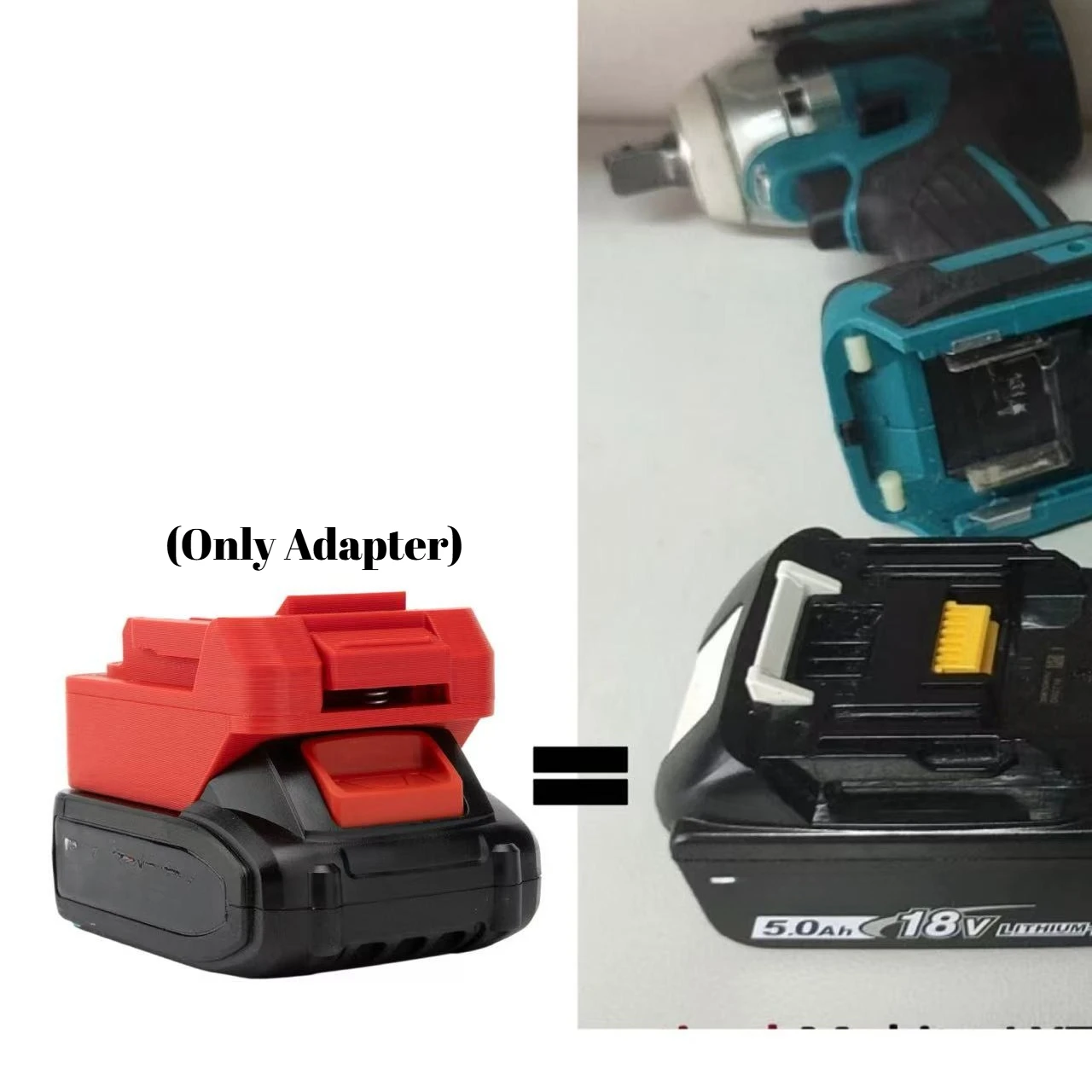 For Yato 18V Lithium-ion Battery Adapter To MAKITA 18v Power Tools Converter (Not include tools and battery)