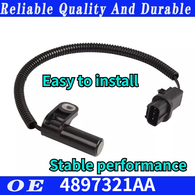 

High quality Engine Crankshaft Position Sensor CKP2024 For Jeep Grand Cherokee 97-04 4897321AA 56027868AD Car Accessories