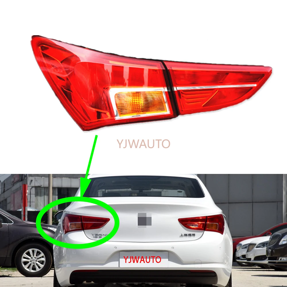 Taillights Assembly for Buick Verano 2015 2016 2017 Car Rear Turning Signal Brake Lamp Warning Bumper Light