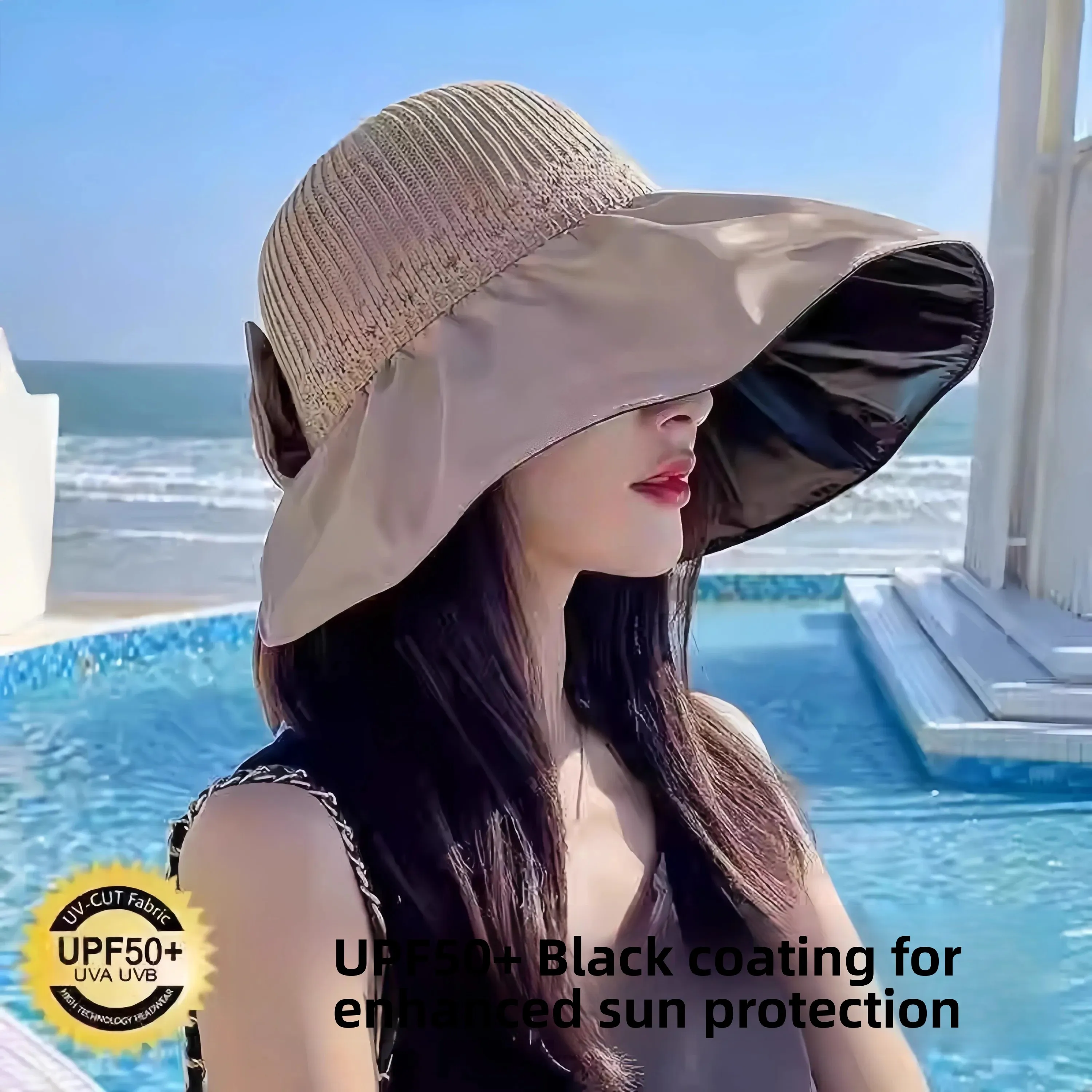 women's-summer-2026-new-fisherman's-hat-uv-protection-large-brim-face-covering-sunshade-vinyl-material