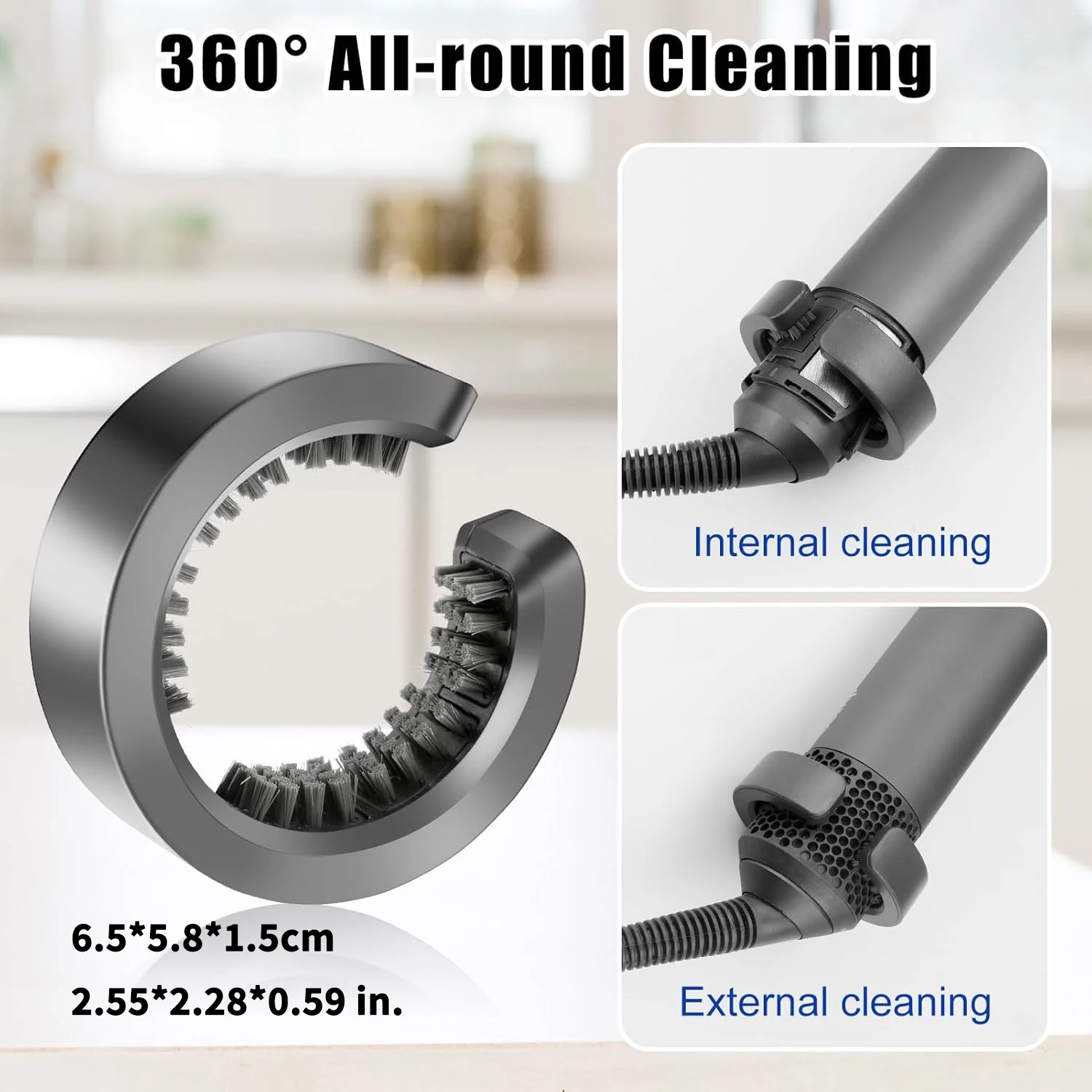 لفرشاة تنظيف مرشح دايسون Airwrap HS01/05 مرفق تنظيف الفلتر ملحقات محمولة مقاومة للغبار فرشاة مادة ABS