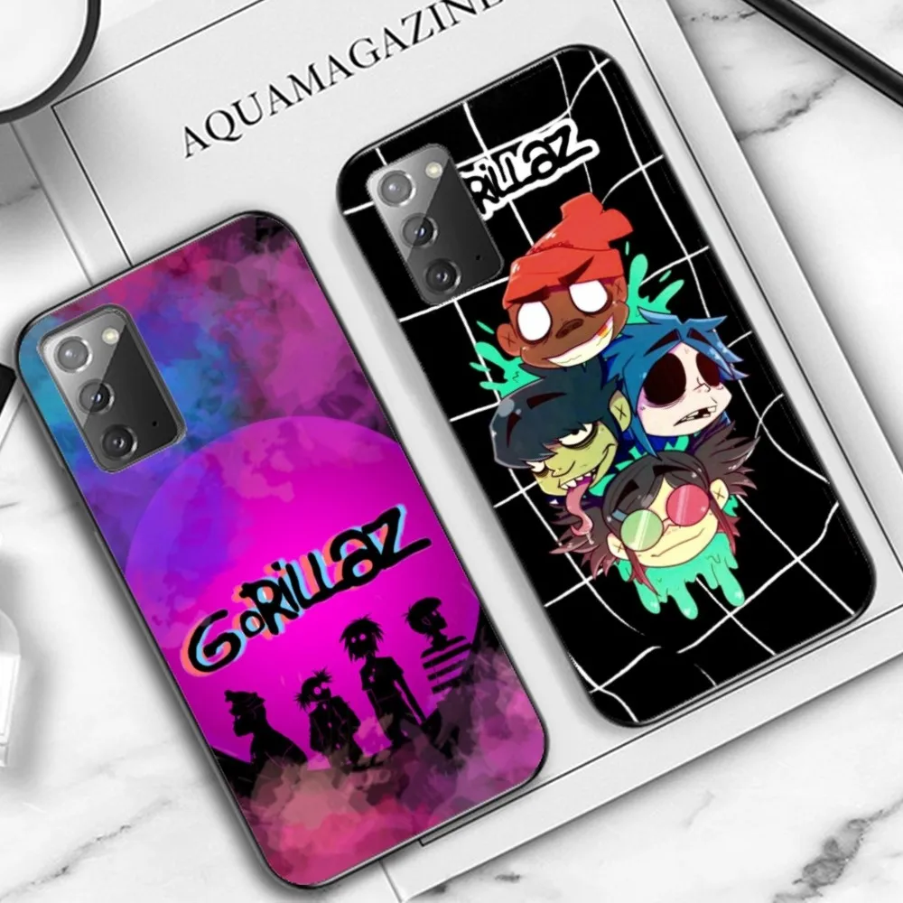 Gorillaz Phone Case For Samsung Note 8 9 10 20 Pro Plus Lite M 10 11 20 30 21 31 51 A 21 22 42 02 03