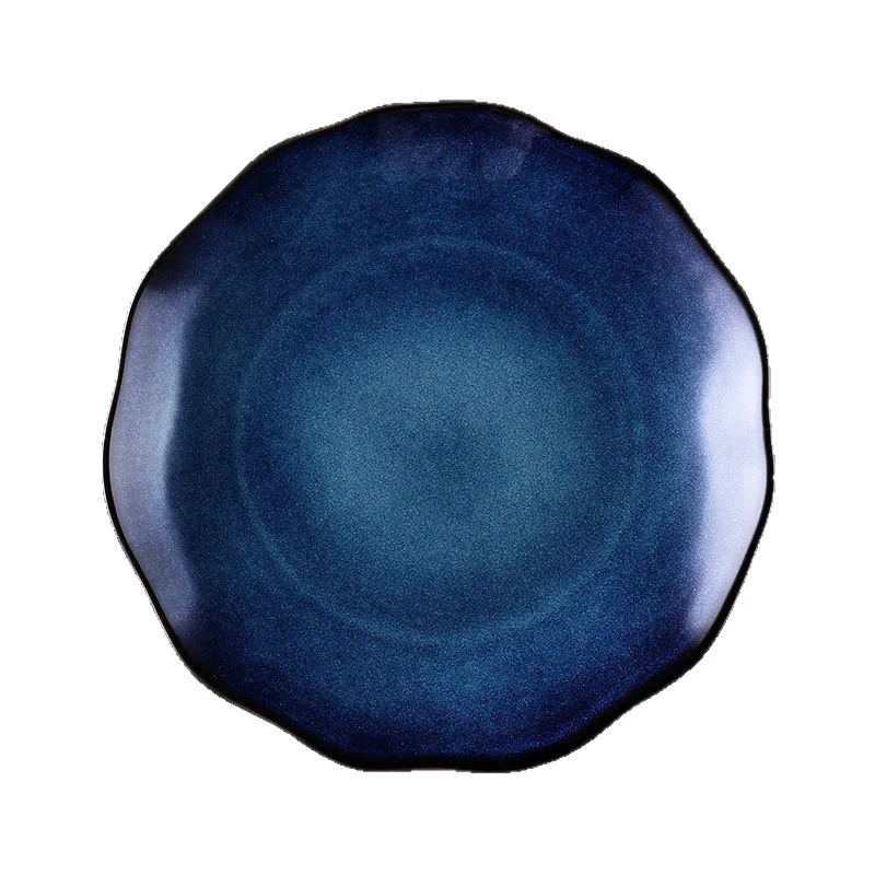 

CX retro kiln glaze starry sky series ceramic tableware household tableware fruit salad bowl