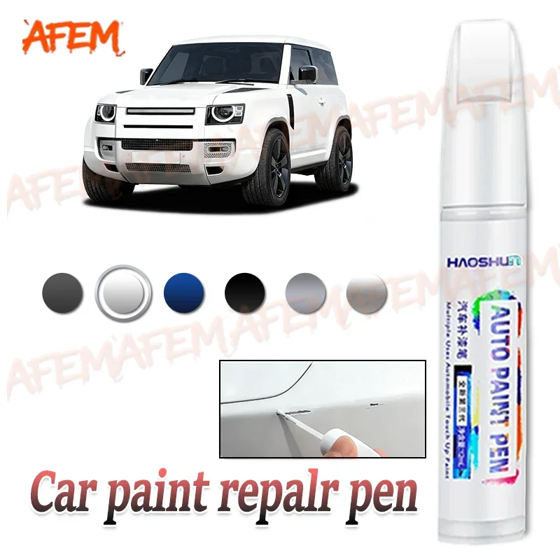 For Land Rover Defender 90 2017-2025  Paint Repair Pen Touch Up Scratch Remover DIY Auto Accessories Black White pintura coche