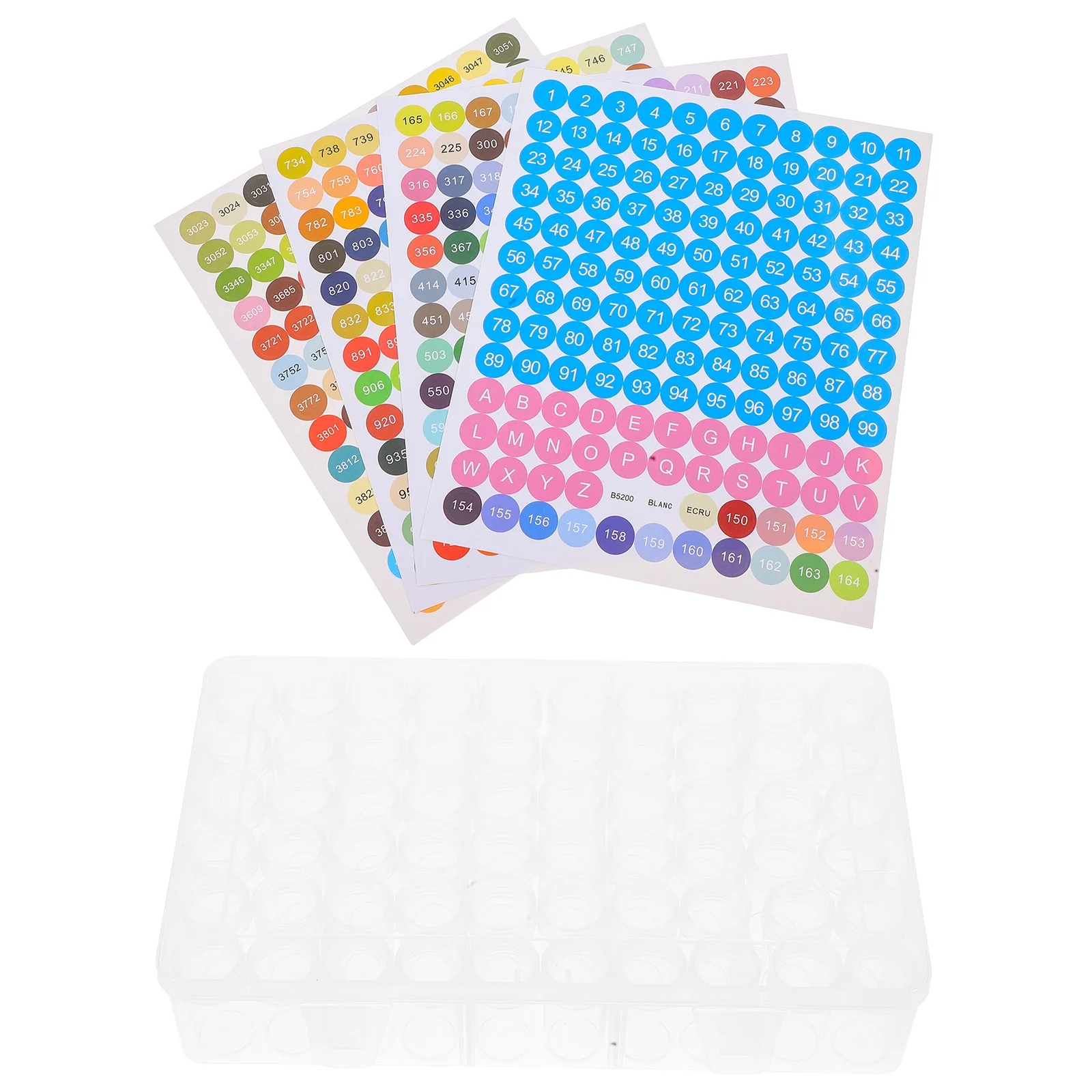 

1pcs Seed Storage Box Plastic Organizer Transparent Lid Compartment Container For Garden Flower Vegetable Seeds Multi