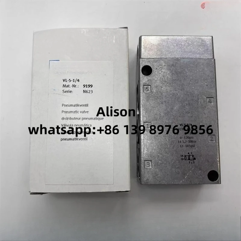 Original pneumatic control valve, pneumatic cone valve VL-5-1/4 9199 VL-5-1/2 9445