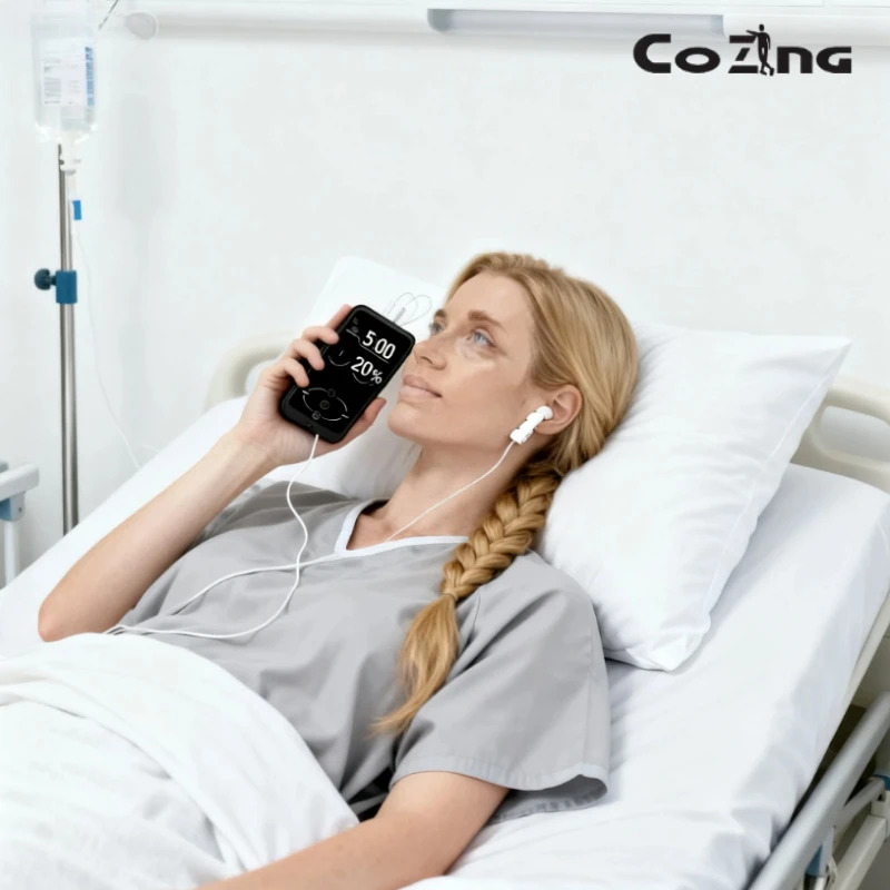 

Ручной электронный импульсный массажер для лечения бессонницы, тревоги, депрессии и лечения головной боли