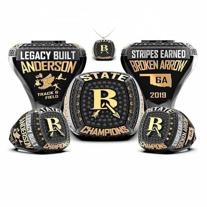 

High quality customized sports competition championship rings, championship team commemorative rings, gifts, fashionable accesso
