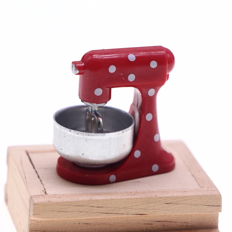 1PC 1:12 인형 집 미니어처 시뮬레이션 레드 가구 모델 인형 집 홈 장식 액세서리 어린이 장난감 선물