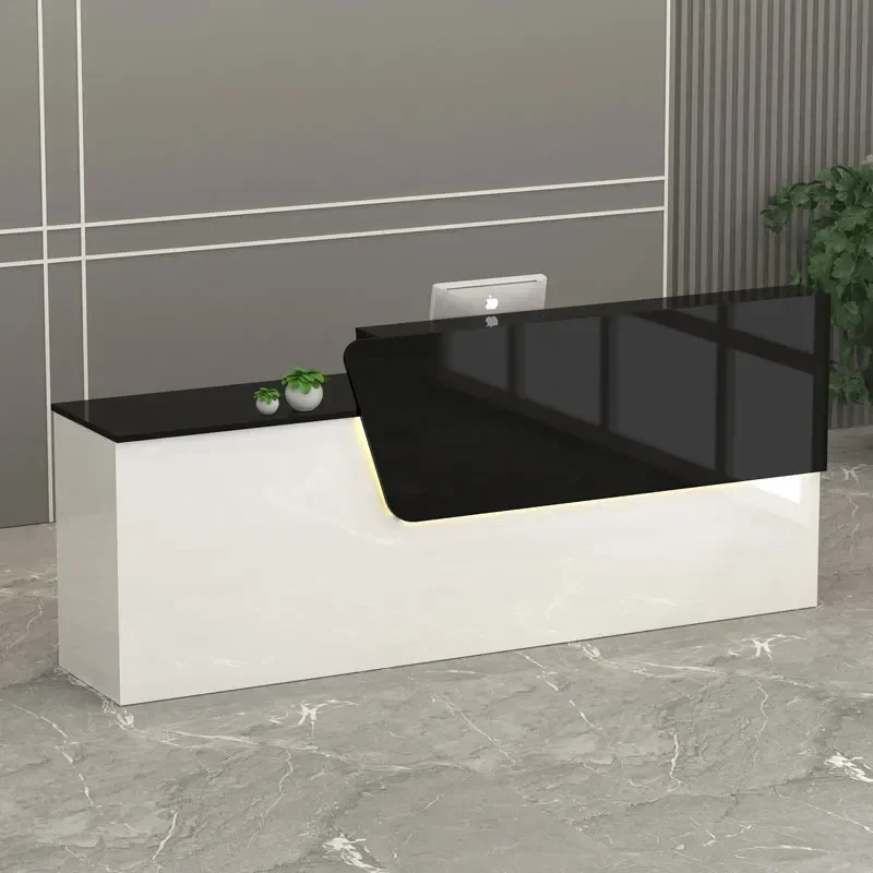 

Receptionist Church Pulpit Front Desk Lectern Small Reception Cash Register Cashier Counter Desk Bar Pulpitos Receptie Furniture