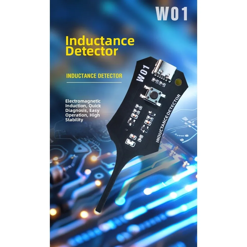 Inductance Tester with Electromagnetic Induction Technology for Detecting Open Short or Degraded Inductor Conditions