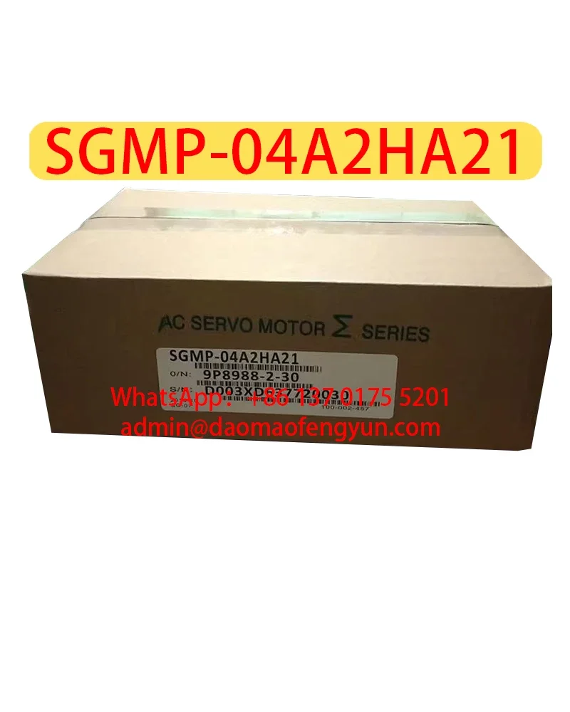 

SGMP-04A2HA21 Brand New Servo Motor，SGMP 04A2HA21，Fast shipping