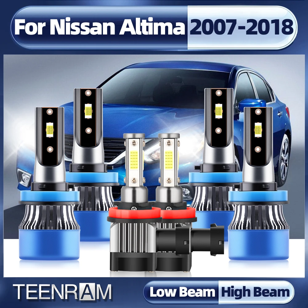 

20000LM H11 LED Headlight Bulbs High Low Beam Car Fog Lights 12V For Nissan Altima 2007-2011 2012 2013 2014 2015 2016 2017 2018