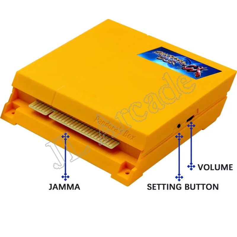 JL CRT DIY Pandora box cx 2800 in 1 arcade game cabinet machine with jamma board kit with joystick button Happ speaker supply