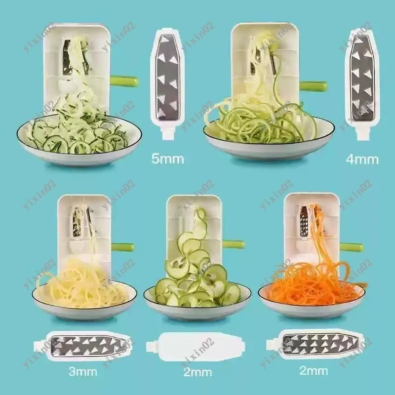 

Manual Potato Strip Slicer Curly Fry Cutter for Hot Pot Long Shredded Potato Vegetable Cutting Tool
