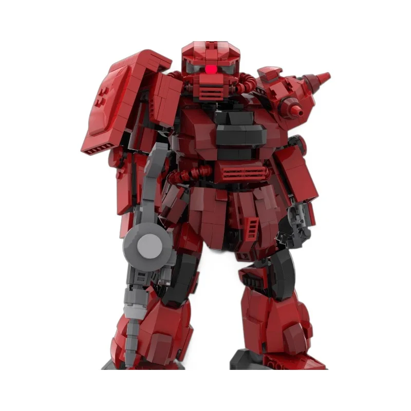 HOT MS-06 Exoskeleton Robot DIY Assemble Bricks Building Blocks Educational Toys MOC Mecha Model Small Particles Children Gifts