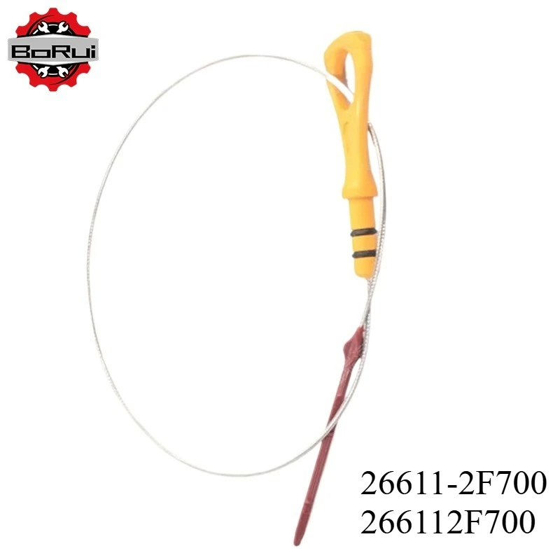 

26611-2F700 266112F700 1 шт., щуп уровня моторного масла, подходит для 2009-2014 Hyundai Kia Sorento XM Maxcruz/Grand SantaFe 2,2 T