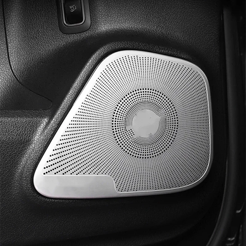 Car Door A Pillar Stereo Audio Speaker Cover Trim Decoration For Mercedes Benz CLA GLA GLB A Class C118 H247 X247 W177 2019-22