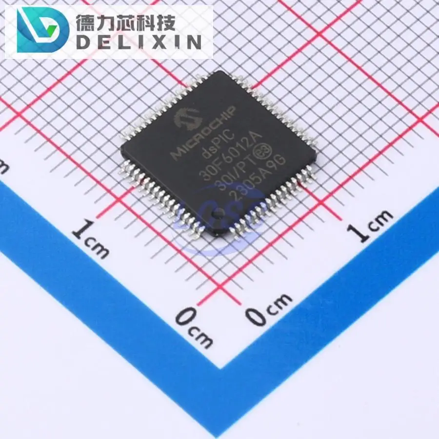 dsPIC30F6012A-30I/PT 120MHz 144KB 52 TQFP-64(10x10) Digital Signal Processors (DSP/DSC) chips New original