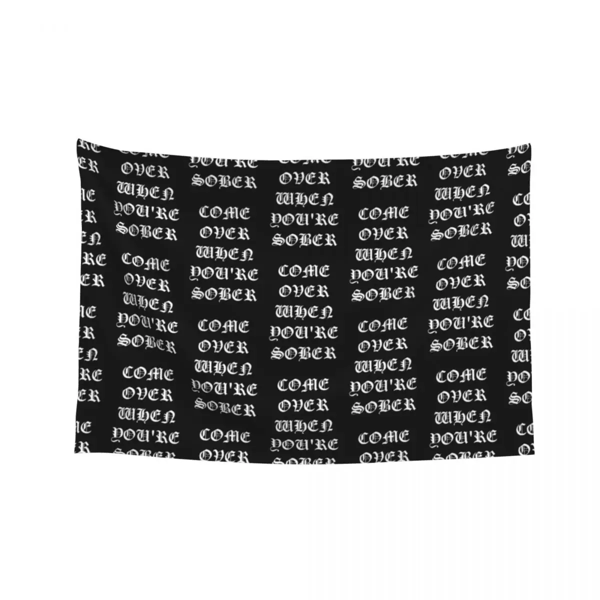 

COME OVER WHEN YOU'RE SOBER LIL PEEP STYLE Tapestry Wall Decorations Wall Hanging Korean Room Decor Tapestry
