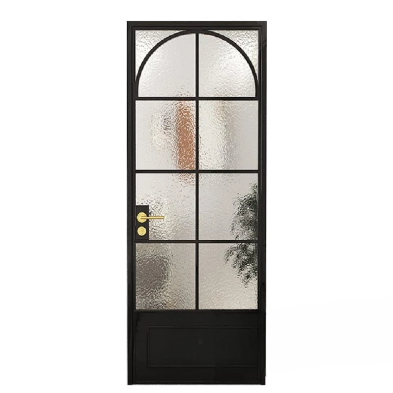 

Outdoor Entrance Bathroom Customizable Slim French Door Hinges 40 70mm Narrow Profile Steel Frame Powder Coated Coating