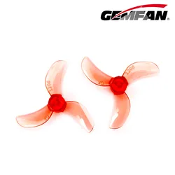 Gemfan  1208-3 Propeller  0.8mm 1mm 1.5mm 3-Blade CW CCW FPV Propeller Mini Props For  tinyhoop