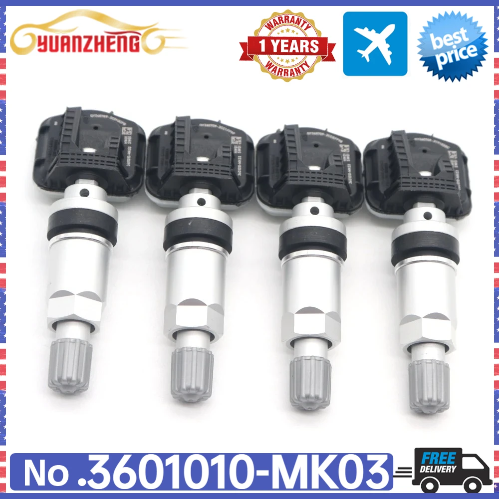 3601010-MK03 3601010MK03 Für Changan EADO Qiyuan Nevo A06 A07 Q05 Neues Auto TPMS Reifendrucküberwachungssystem Sensor 433MHz – Detail 1