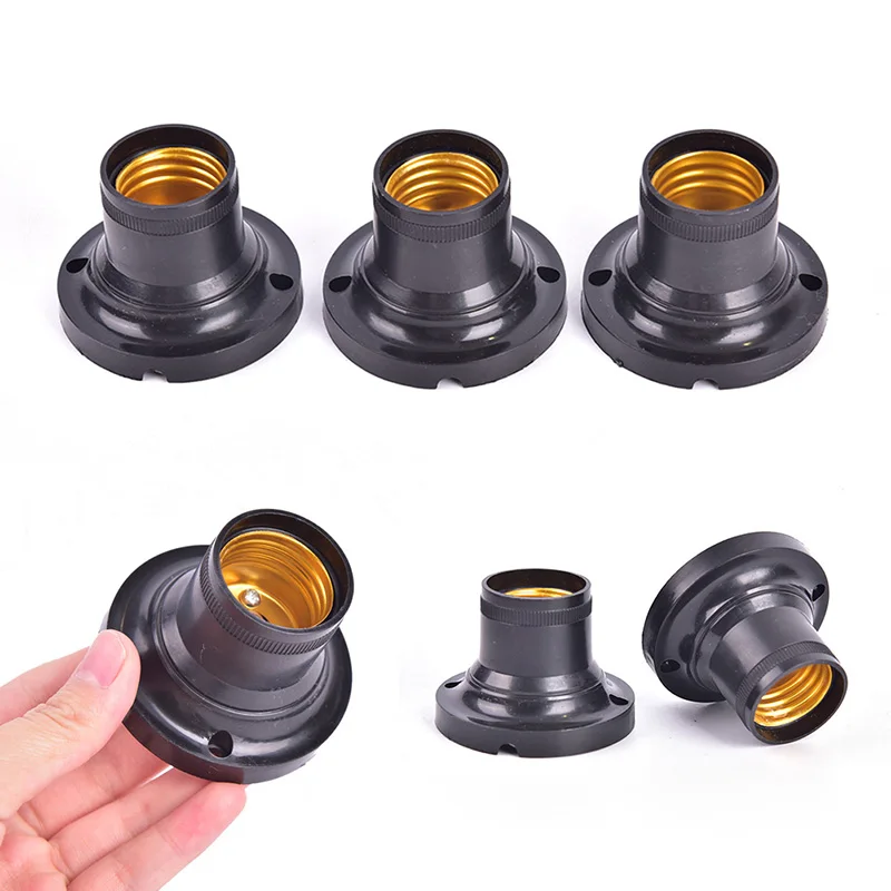 10pcs E27 Light Base Holder Socket LED Bulb Lamp Adapter Fitting Converter Stand