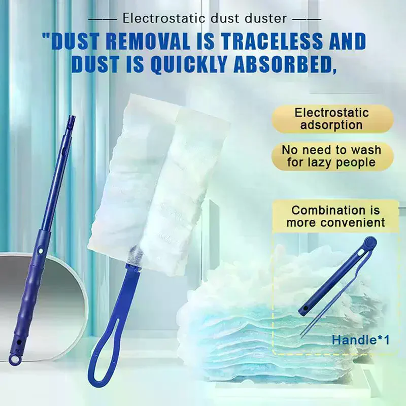 Disposable Duster Refills Replacement Heads Dust Swiffer Clean For Home Blinds Cleaning Tool Sweeper Hair