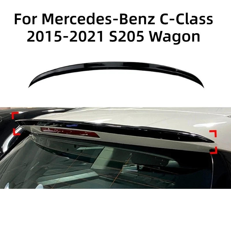 

For Mercedes-Benz C-Class 2015-2021 S205 Wagon Rear Spoiler/Wing Aerodynamic Enhancement Spoiler Performance Upgrade Mod Parts