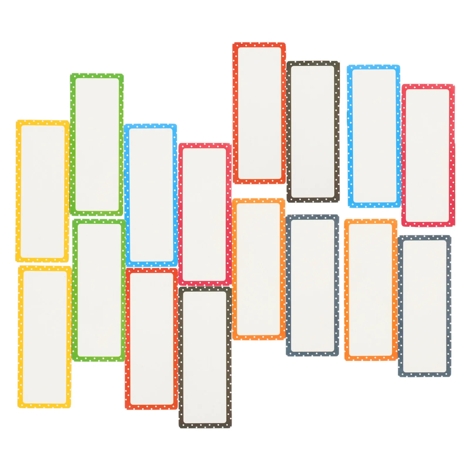 

16 Sheets Magnetic Name Tags Dry Erase Writable Reusable Labels for Fridge Whiteboard Iron Surfaces Home Office School